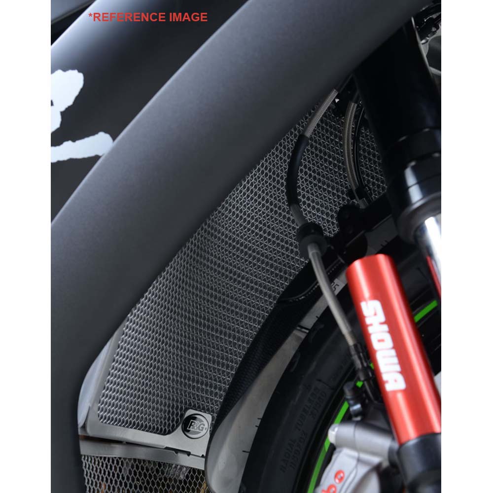 R&G Motorcycle Radiator Guard Black For Kawasaki 2013 ZZR1400